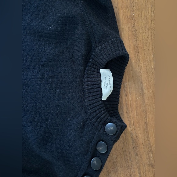 Sezane Mattie Black Dress - Picture 2 of 3